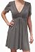 Apparel : Bailey Blue Junior's V-Neck Empire Lace Dress