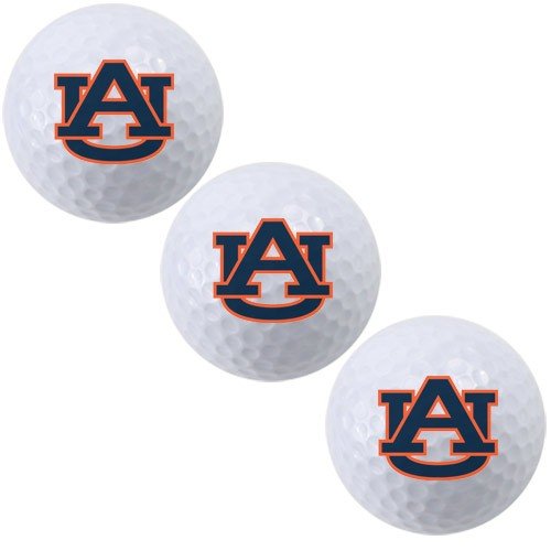 Nike Auburn Tigers 3-pack Of Golf Balls