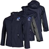 NFL Detroit Lions Mountain Trek System Full Zip Jacket - Navy Blue (Small)