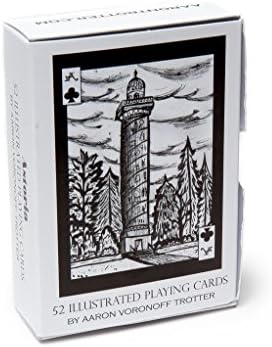 Astoria, Oregon Illustrated Playing Cards Deck by Aaron Voronoff Trotter