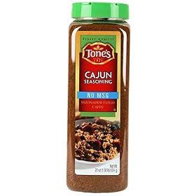 Tone's Cajun Seasoning - 22 oz. shaker