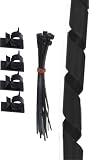 GE 18167 Cord Management Kit, Plastic Cable Ties/Spiral Wrap/Clips