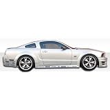 2005-2009 Ford Mustang Duraflex GT500 Widebody Side Skirts by DuraFlex