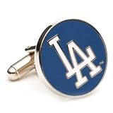 Los Angeles Dodgers MLB Logo'd Executive Cufflinks w/Jewelry Box