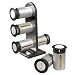 Zevro MSRS1200 Zero Gravity 12-Canister Magnetic Spice Stand