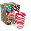 Peppermint Flavored Candy Cane Edible Shot Glass (Includes 6 Shot Glasses)