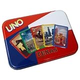 UNO Special Edition Card Game: Texas Rangers in Collectible Tin