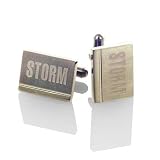 Storm Herren Manschettenknöpfe Edelstahl 99726/G