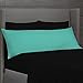Crescent Multiple Colors – Zippered Aqua Blue Body Pillowcase- 100% Pure & Natural Cotton 200 Thread Count 21