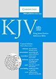 KJV Cameo Reference Edition with Concordance and Dictionary Black calfskin CD257: Authorized King James Version Cameo Reference Bible with Concordance and Dictionary