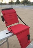 OASIS Stadium Seat w/ TWO BOTTLE HOLDERS-Cell Phone Holder & Carry Strap-BUY TWO AND RECEIVE A FREE