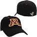 Top of the World Minnesota Golden Gophers Black 1-Fit Stretch Cap
