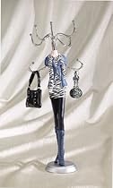 Mannequin Jewelry Stand Organizer - Feisty Zebra Mannequin Jewelry Stand Organizer - Feisty Zebra
