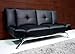 DHP Emma Convertible Sleeper Futon, Black