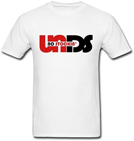 WANLIDA TS Fashion Men's Unds Sneakerhead Graphic T-Shirts White L