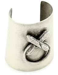 LUV AJ "Heavy Metal Lover Collection" Crystal Cross Cuff Bracelets