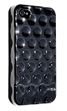 Hard Candy Cases Bubble Slider Case for Apple iPhone 4 & 4S (AT&T, Verizon, & Sprint), Chrome-Black, (BS4G-CDMA-CHR-BLK)