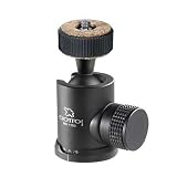 Cheap Giottos MH-1303C Pro Single Knob Ball Head with Dual Threaded Camera Plate - Max Load: 11 Lbs.