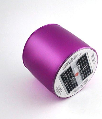 Seksun Foldable Solar Powered LED Air Lantern, Inflatable, Rechargeable, Packable & Waterproof Solar Lanterns, Ideal for Outdoor Camping, Party and Emergency Light. (Purple)