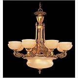 Alava Thirteen Light Chandelier in French Gold