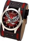 ED HARDY MEN'S GLADIATOR WATCH CONTRAST EAGLE GL-CEL