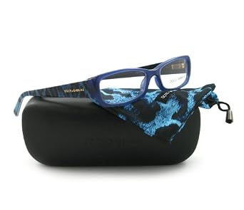 Click here to buy DOLCE&GABBANA D&G DG Eyeglasses DD 3085 BLUE 1834 DD3085 by Dolce & Gabbana.