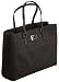 Fendi Black Zucchino Shopping Bag (Fendi Handbag 8BH132-Authentic)