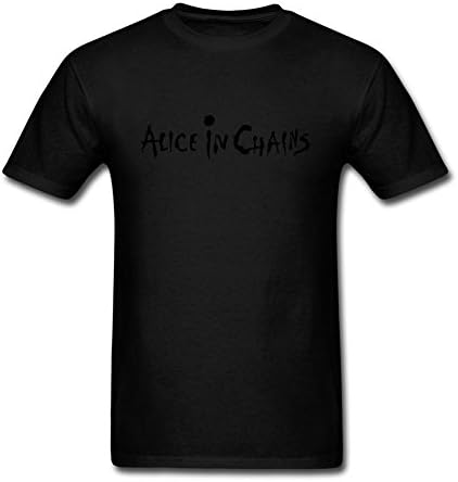 Chanyin Mens 100% Cotton Alice In Chains Van Halen t-shirt