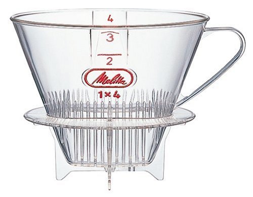 Melitta コーヒーフィルター 【4~8杯用】 メジャースプーン付 SF-M 1×4