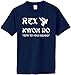 Rex Kwon Do T-Shirt (Adult Sizes) (#648)~Navy Blue~Adult LG