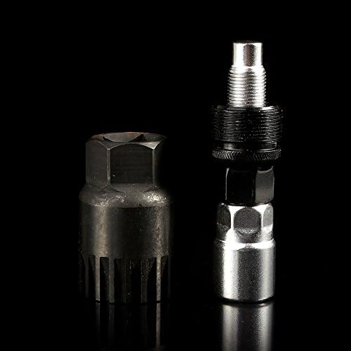 GuangSam Stainless Steel Bicycle Bike Crank Extractor Bottom Bracket Removal Tool Sets for Shimano Isis For Raceface For Truvativ