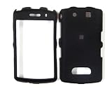 Cuffu - Black - Blackberry 9500 Storm (NOT FOR 9550 STORM 2) Special Rubber Material Made Hard Case Cover Perfect for Sprint / AT&T / Nextel / Tmobile / Verizon Makes Top of the Fashion + One Universal Screen Protector In Only One LOWEST Shipping Rate $2.98 - Goes With Everyday Style And Apparel