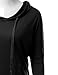 J.TOMSON Women's Basic Long Sleeve Pullover Hoodie with Kangaroo Pockets