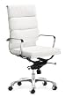 Zuo Milan Hi-Back Office Chair, White