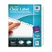 Avery Index Maker White Dividers, 12-Tab, Laser/Ink Jet, 3-Hole, Letter Size, Clear, 12 per Set (11428)