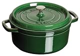 Staub ココット ラウンド 20cm バジルグリーン 40509-644(1102085)