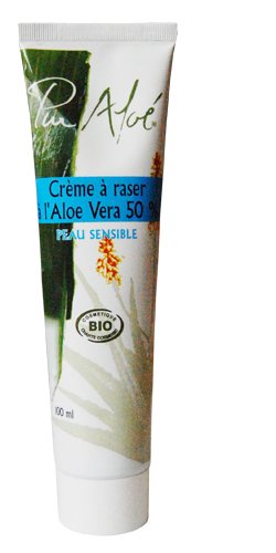 PUR ALOE Crème à raser à l'Aloe Vera -