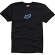 Fox Racing V4 Youth Boys Short-Sleeve Sportswear T-Shirt/Tee - Black/Blue