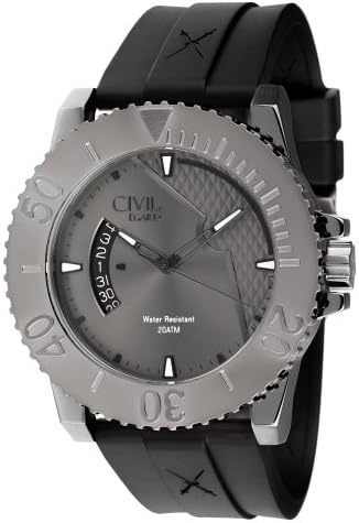 Egard Watches Men's Civil Maris Gunmetal