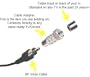 RCA to Coax Cable RF Video Adapter
