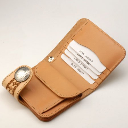 Cover image : KC,s ケーシーズ [ラレド バスケット] 折財布 【ベージュ】 wallet014