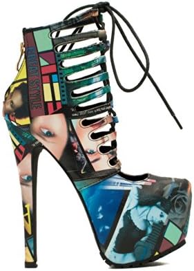 Caged Corset Booties