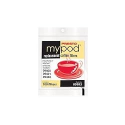 Presto 09993 MyPod Replacement Coffee Filters