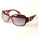 Jackie O Flower Power Fashion Sunglass with Microfiber Case - 1850