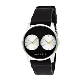 Android Unisex AD247BKL Spy Dual Time Zone Black Dial Watch