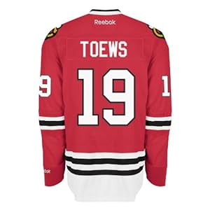 Jonathan Toews Chicago Blackhawks Reebok Premier Replica Home NHL Hockey Jersey Size S