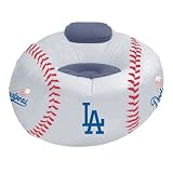 Los Angeles Dodgers - MLB Vinyl Inflatable Chair w/ faux suede cushions