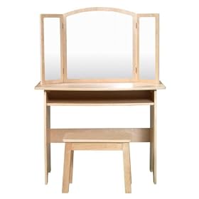 Guidecraft Vanity And Stool by GuideCraft