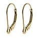 4 pcs Dreambell 14k Gold Filled Interchangeable Leverback Earwires Lever Back Clip Earring Connector