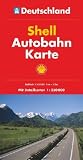 Shell Autobahnkarte Deutschland: 1:500.000: Mit Detailkarten 1:250 000